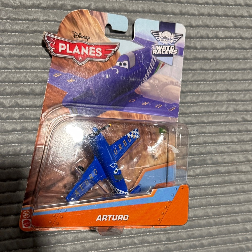 Disney Planes Arturo Blue plane Racer